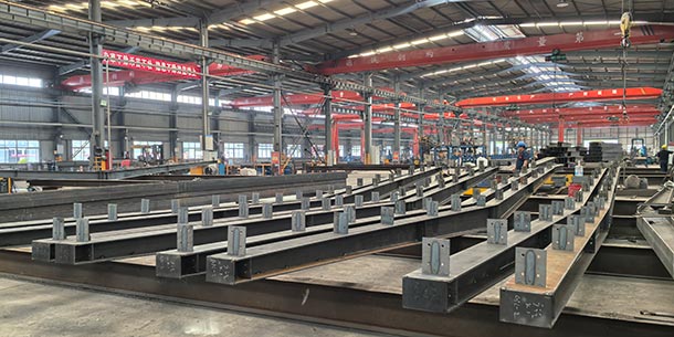 steel structure processing workshop