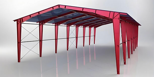 steel structure building design