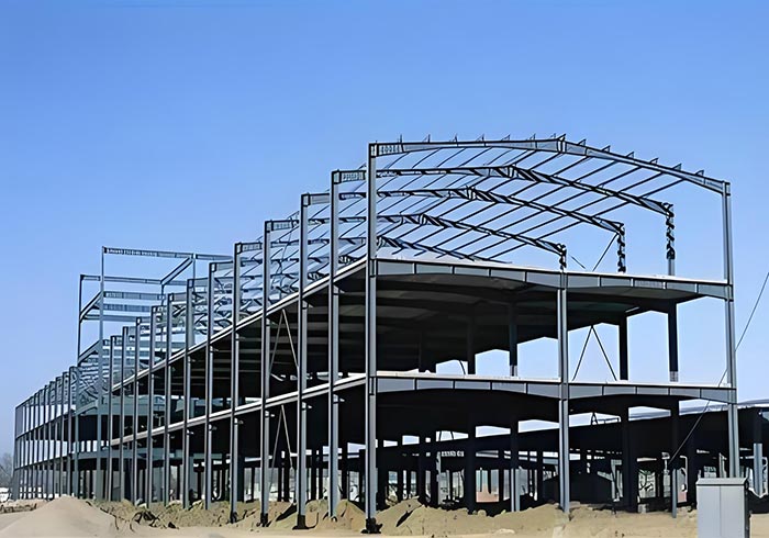 4000 square meter steel factory in the Philippines