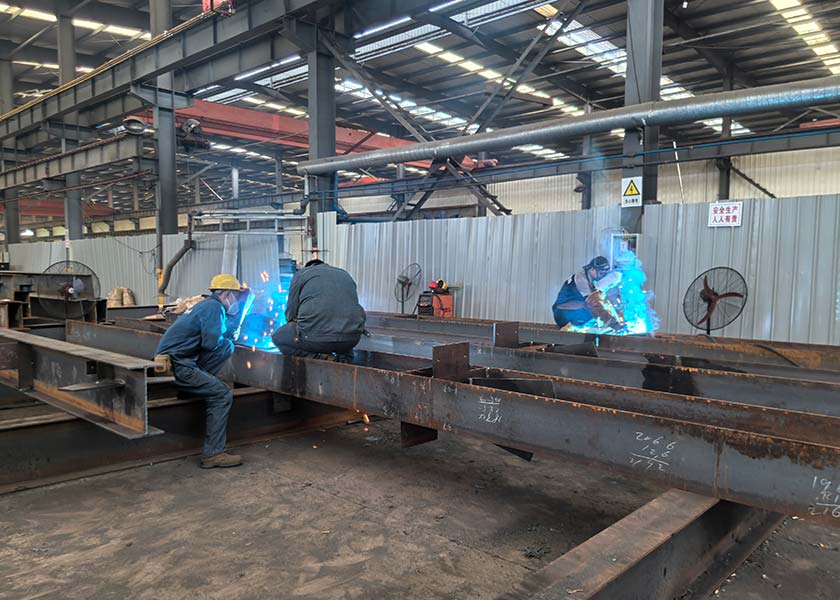 steel structure fabrication