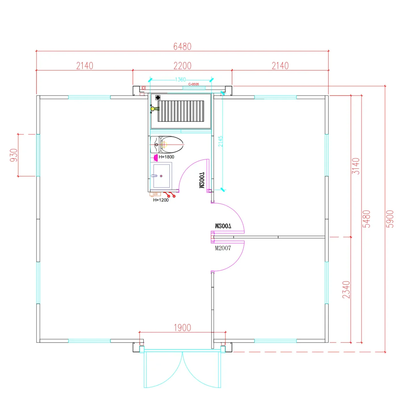 Alternative expandable house layout Australia