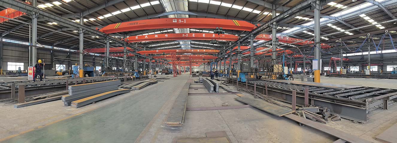 RUIISTEEL steel structure production workshop