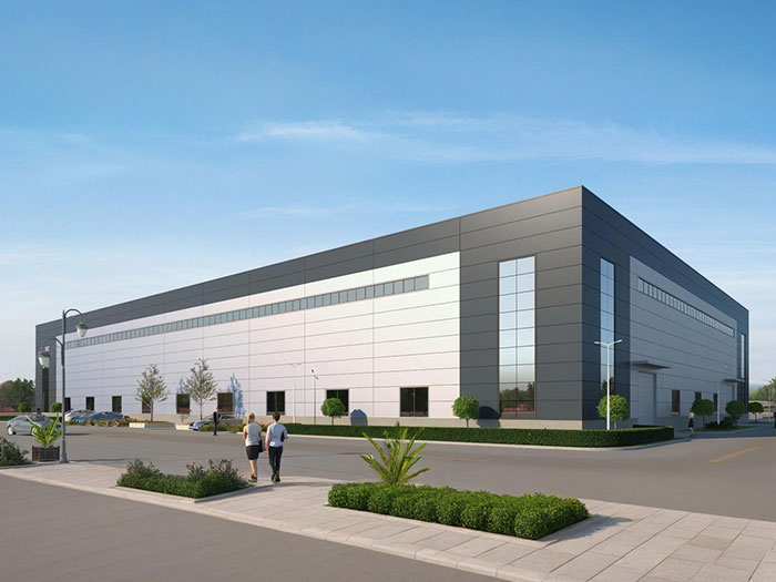 ISO Q355 Standard Prefabricated Steel Structure Factory Building