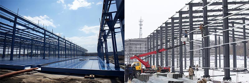 Precast Steel Structure For Earthquake-Resistant Buildings