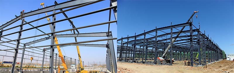 Precast Steel Structure For Earthquake-Resistant Buildings