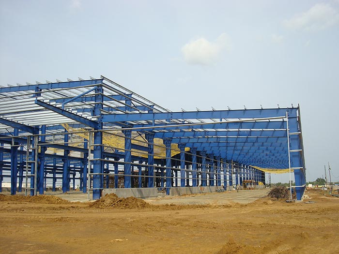 Precast Steel Structure For Earthquake-Resistant Buildings