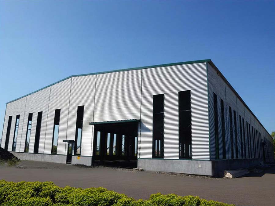 4000 square meter steel factory in the Philippines