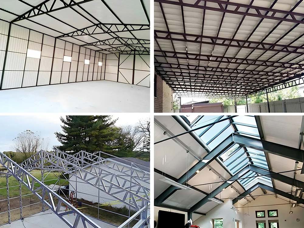 Low Cost Prefabricated Steel Structure Garage