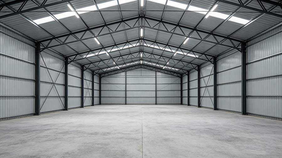 Chile steel portal frame warehouse