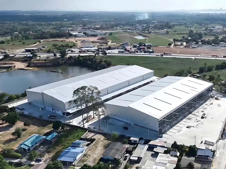 8400 square meter industrial park in Thailand