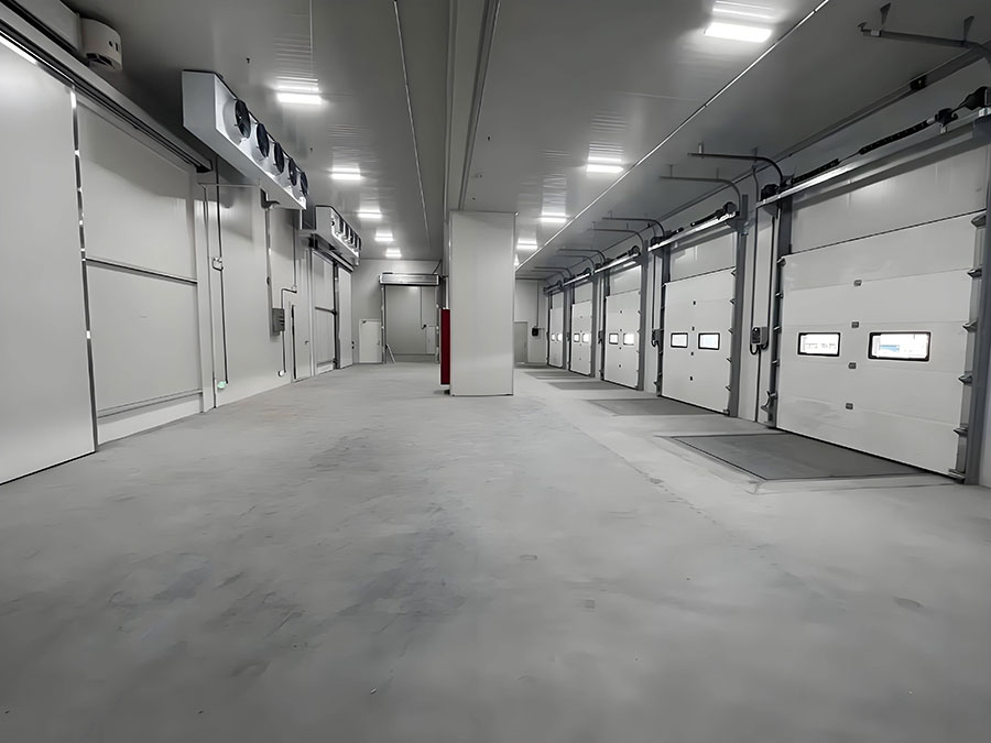 Cold storage with polyurethane panels in the U.S.