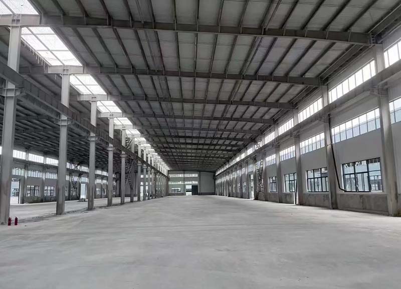 steel structure industrial plant