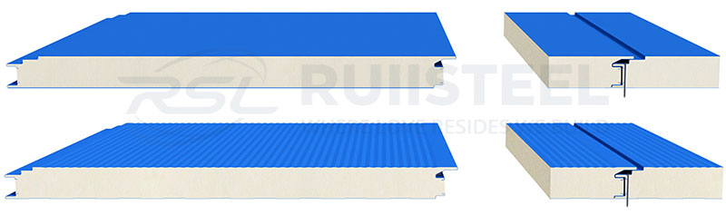 Polyurethane Wall Sandwich Panel（seamed version)