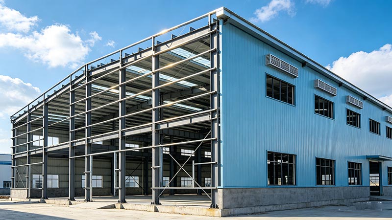 Industrial Steel Prefabricated Factory Building