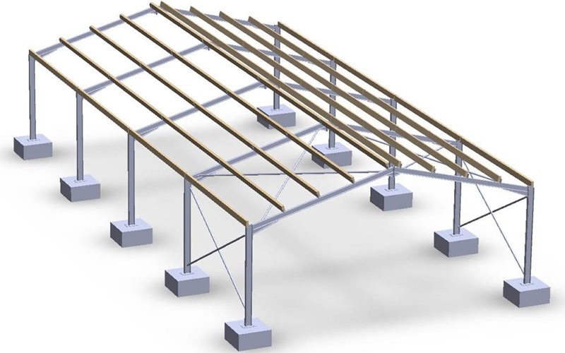 Prefab Steel Garage Building Kits