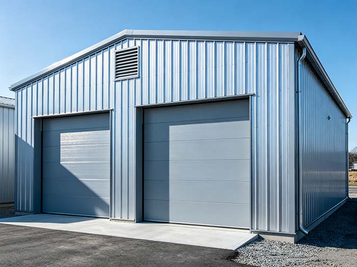 Custom Prefab Steel Garage Building Kits