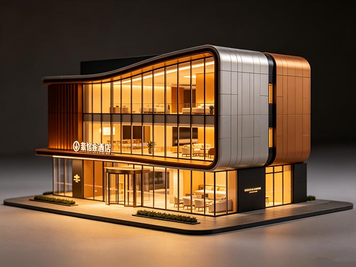 Quick Assembly Prefabricated Steel Structure Hotel