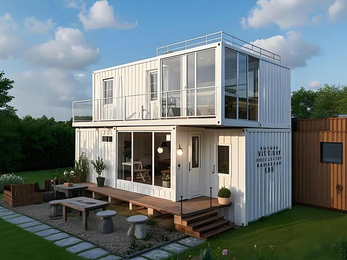 Outdoor Modular Container Prefab Metal Homes