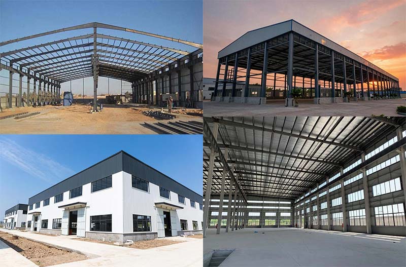 Portal Frame Steel Structure Workshop Factory