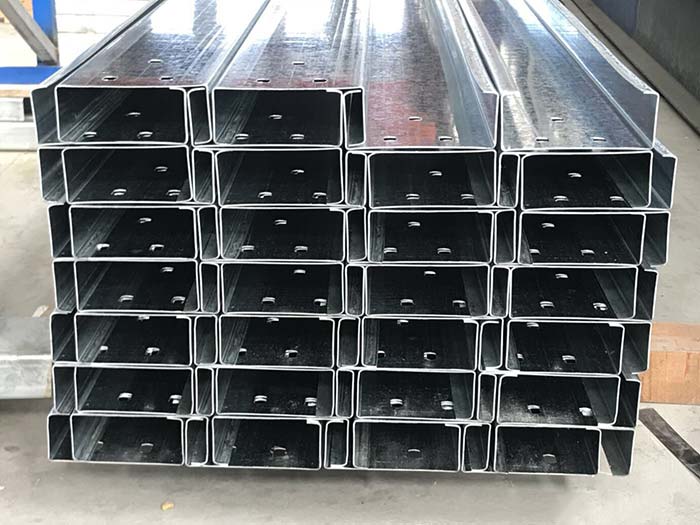 Rust-proof Galvanized C-Shaped Steel Purlins