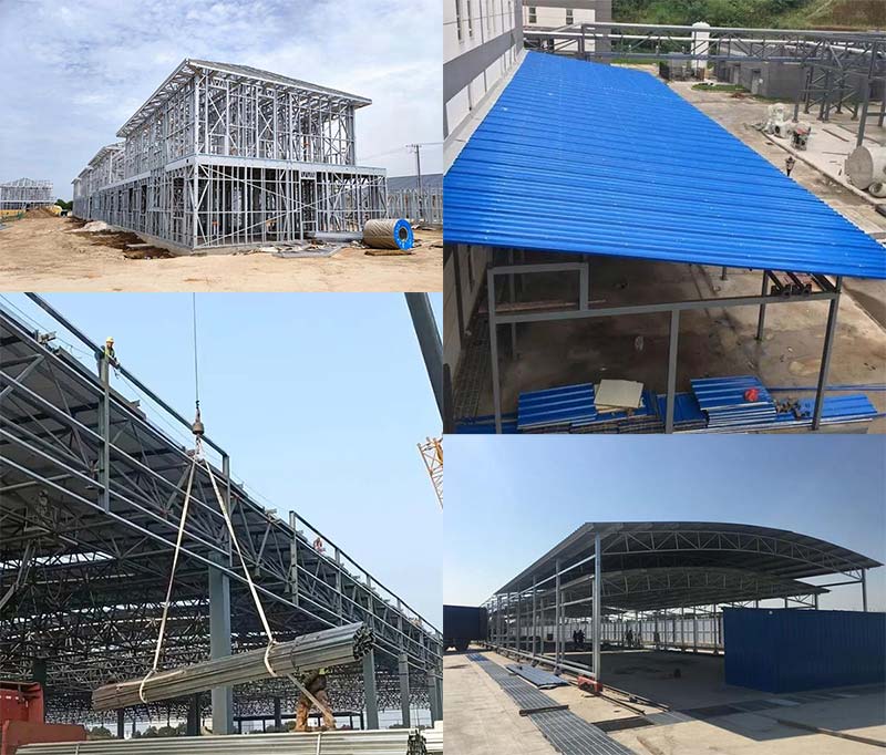 galvanized steel square tube application