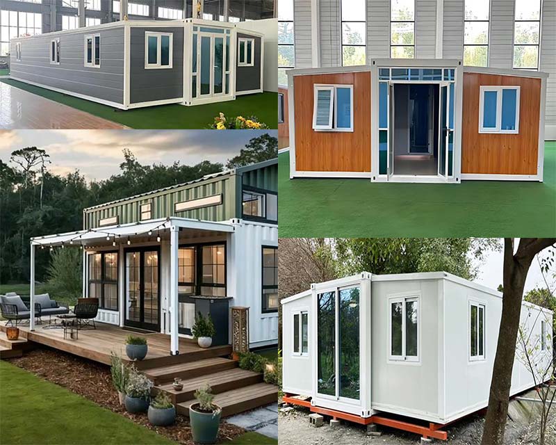 2 Bedroom Soundproofed Prefab House with Bathroom