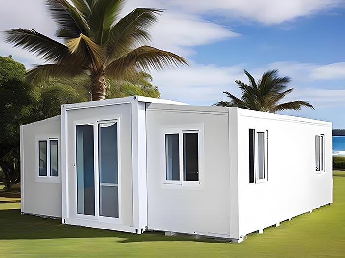 2 Bedroom Soundproofed Prefab House with Bathroom