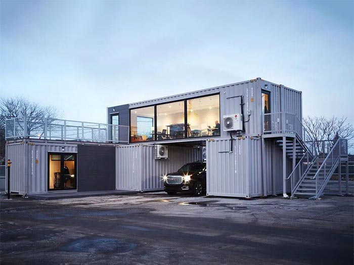 Tiny Luxury Modular Prefab Container Office Tiny Luxury Modular Prefab Container Office