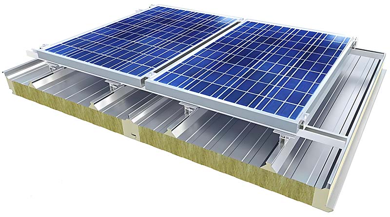 Photovoltaic Roof Sandwich Panel