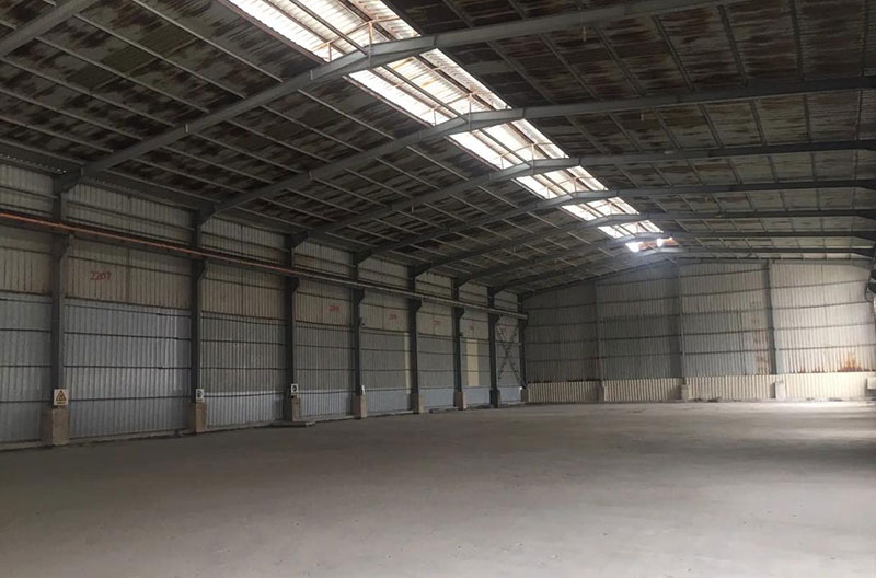 steel frame warehouse