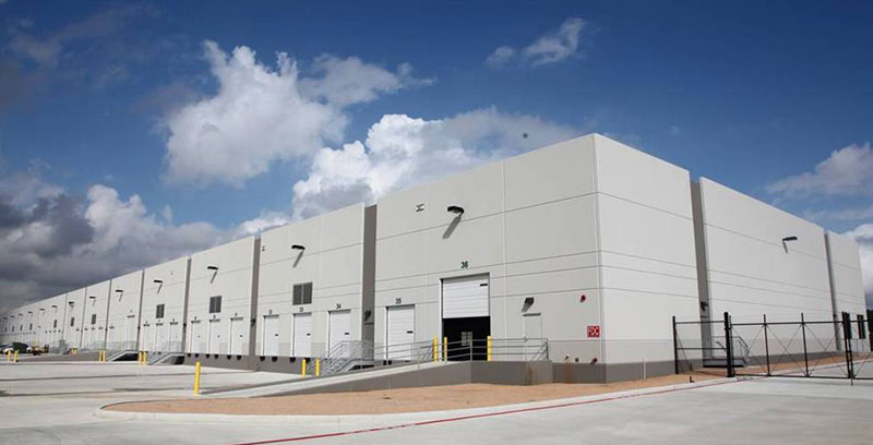steel frame structure warehouse