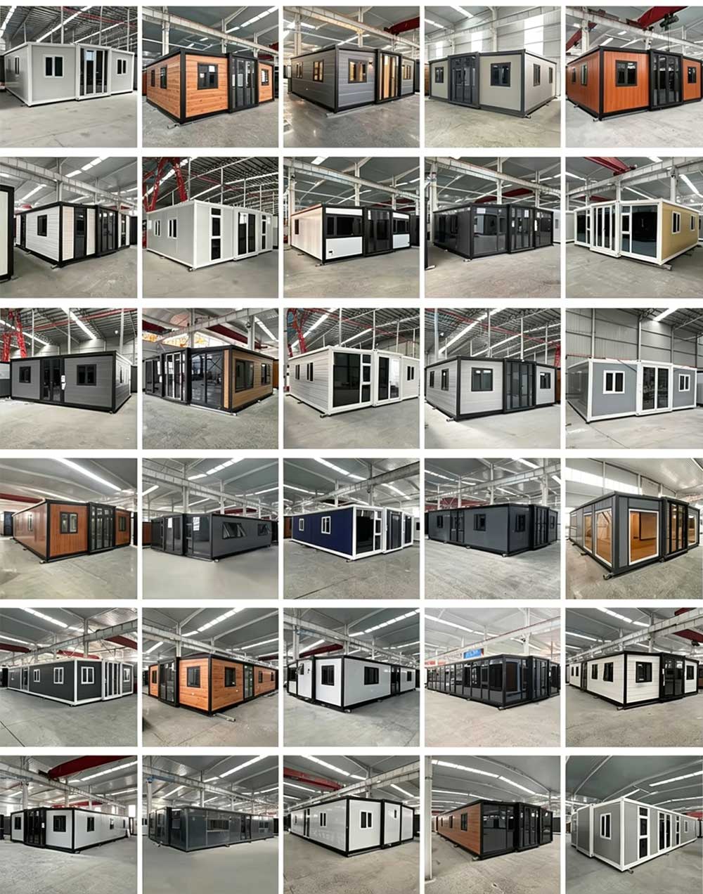 mobile foldable container house