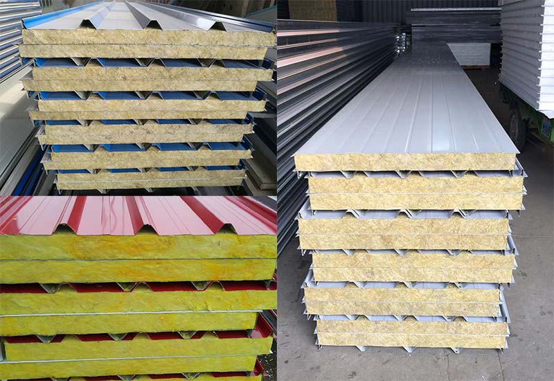 Rock Wool Sandwich Roof Panel