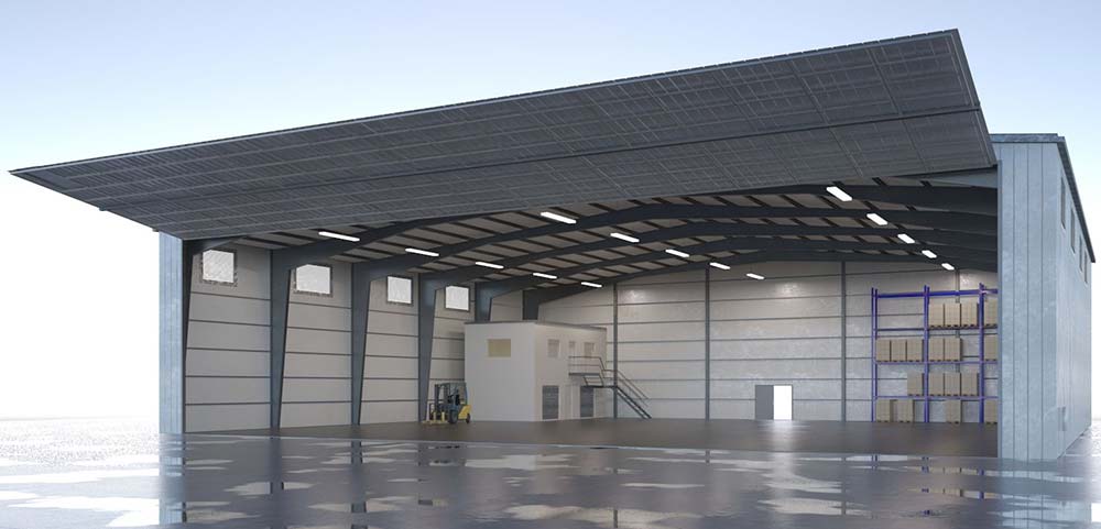 Prefabricated Metal Hangar