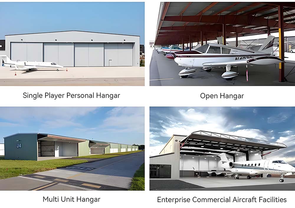 Metal Frame Steel Structure Aircraft Hangar