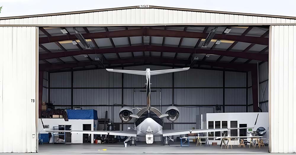Aircraft Storage and Maintenance Prefab Hangar