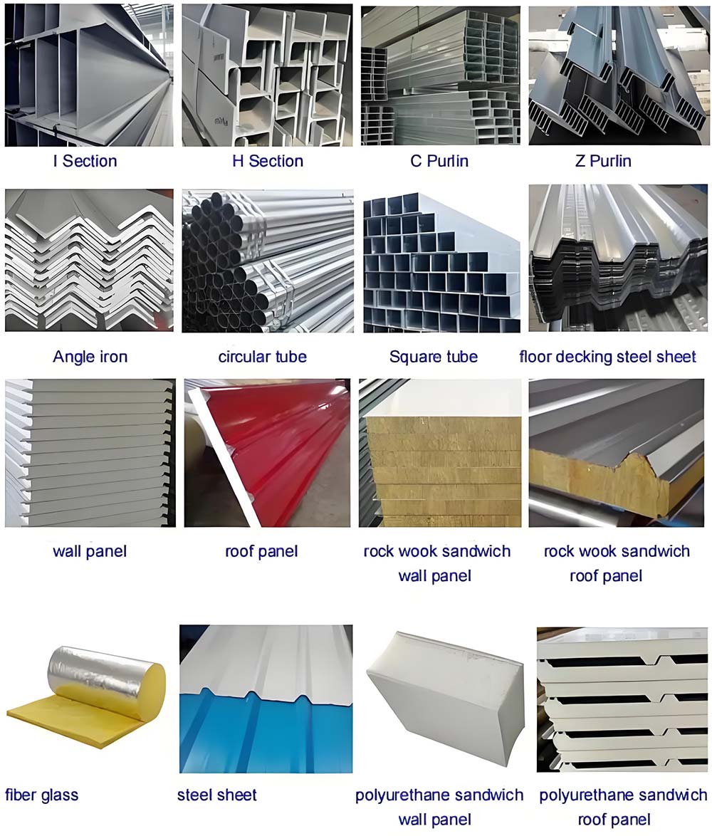 steel structure building kits