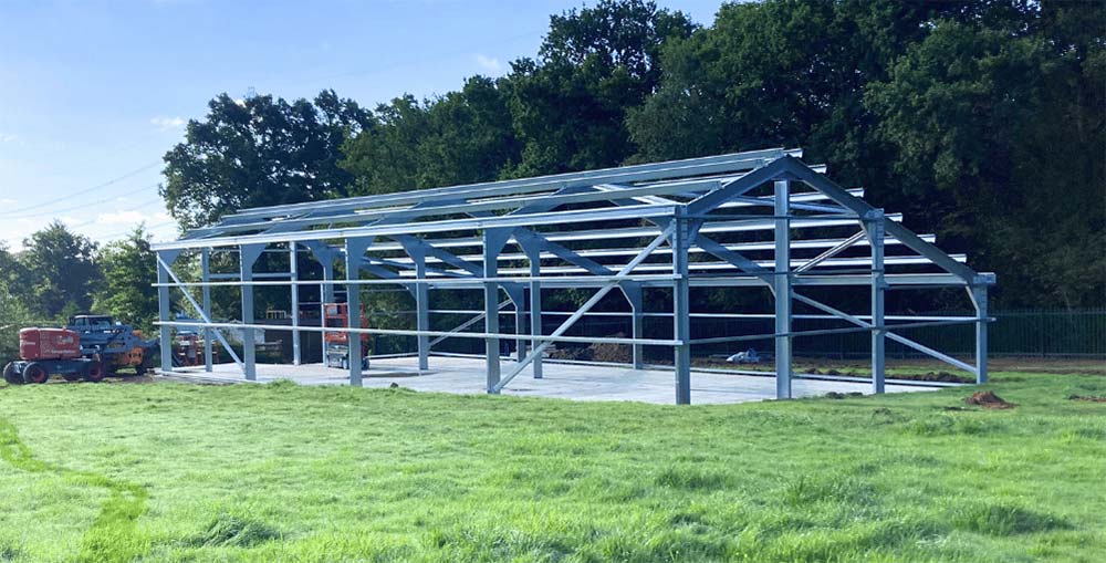 Metal Horse Barns Building