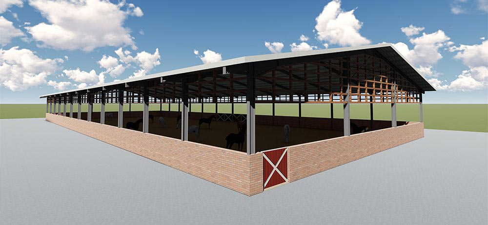 Steel Structure Livestock Building Design