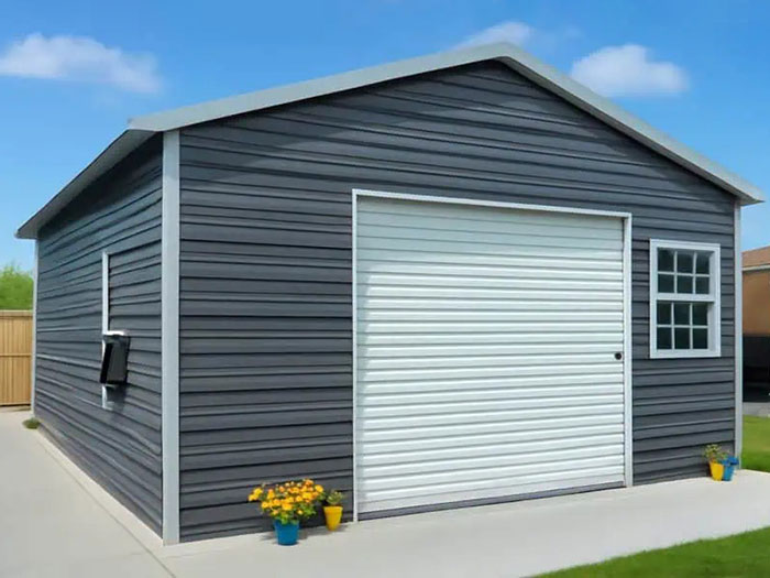 Customized Metal Garage Building For Car Parking