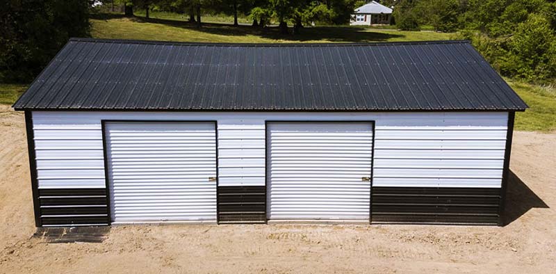Metal Garage Building For Car Parking