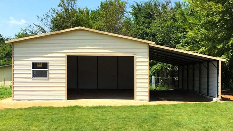 Customized Metal Garage Building For Car Parking