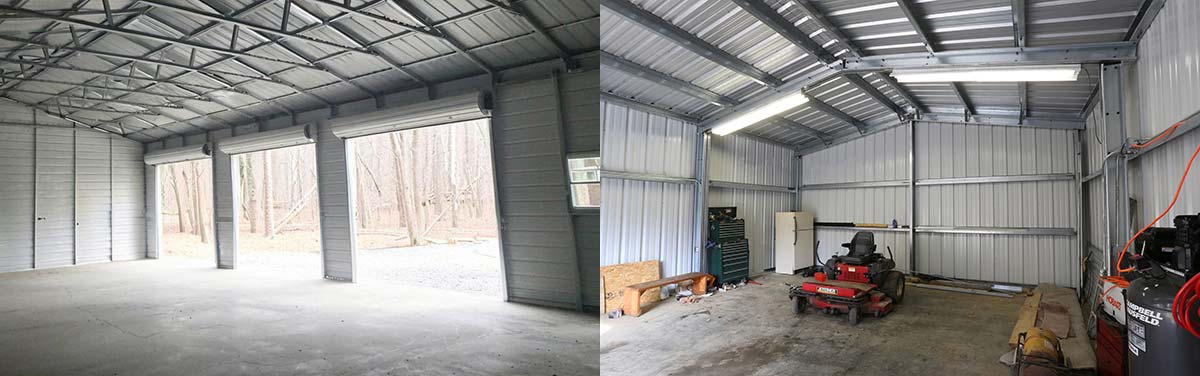 Prefabricated Steel Garage