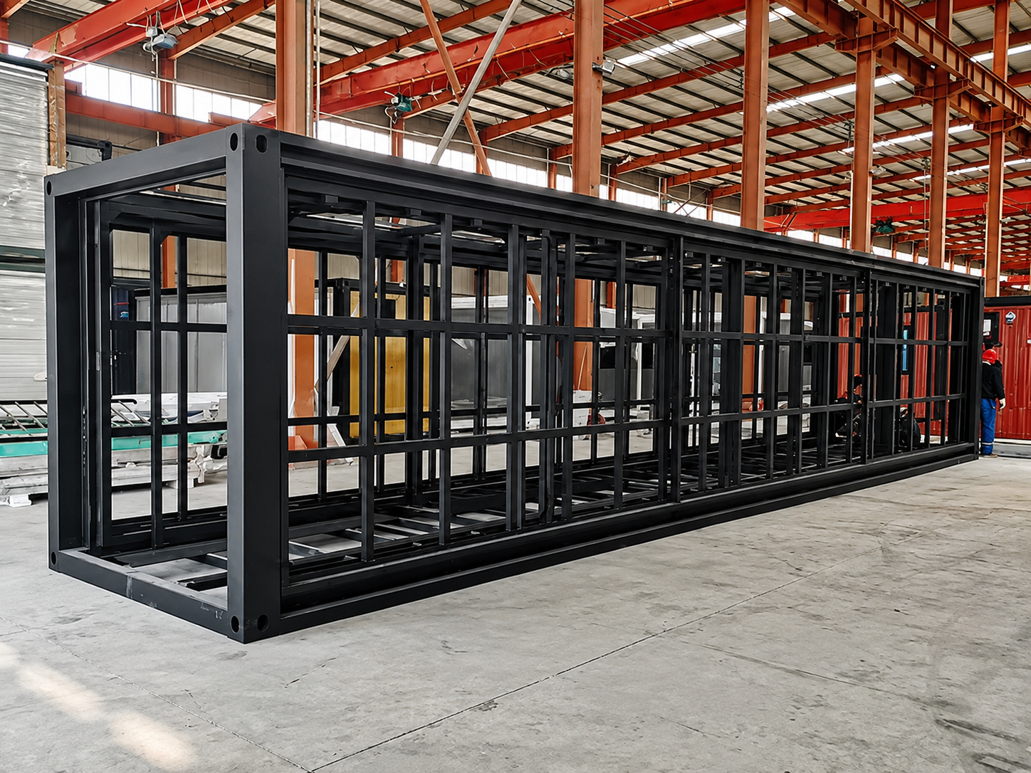 Expandable prefab house expanded structure