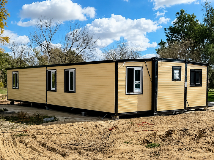 Container house project in South Africa